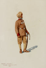 Load image into Gallery viewer, Guides Infantry, Punjab Frontier Force (1890) - Study of a Sikh Officer, 1930
