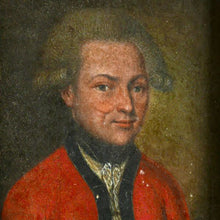 Load image into Gallery viewer, English School - Small Portrait of an Hanoverian 18th Century Officer, 1775
