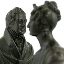 Load image into Gallery viewer, A Pair of Miniature Busts of King William IV and Queen Adelaide, 1830
