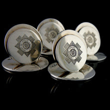 Load image into Gallery viewer, Scots Guards - Set of Four George VI Menu Holders, 1937
