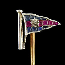 Load image into Gallery viewer, Household Division Yacht Club Burgee Stickpin
