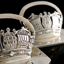 Load image into Gallery viewer, A Pair of Edward VII Royal Navy Menu Holders, 1907
