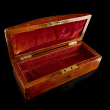 Load image into Gallery viewer, Victorian Cavalry Officer’s Silver Pouch Flap Table Box, 1856
