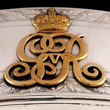 Load image into Gallery viewer, George V Cavalry Officer’s Silver Pouch Flap Table Box, 1911
