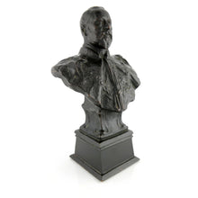 Load image into Gallery viewer, Small Bronze Bust of King Edward VII by Sydney March, 1901
