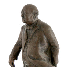 Load image into Gallery viewer, Standing Figure of Winston Churchill by Franta Belsky, 1976
