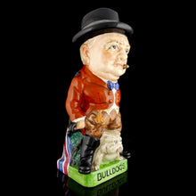 Load image into Gallery viewer, Second World War Burgess &amp; Leigh Churchill ‘Bulldogs’ Toby Jug, 1941

