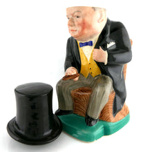Load image into Gallery viewer, Winston Churchill - Top Hat Toby Jug, 1941
