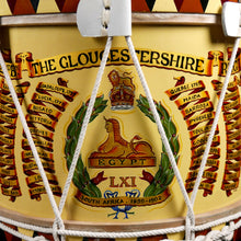Load image into Gallery viewer, Gloucestershire Regiment - 2nd Battalion Presentation Tenor Drum, 1960
