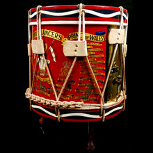 Load image into Gallery viewer, 9th/12th Royal Lancers (Prince of Wales’s) Side Drum Table, 1960
