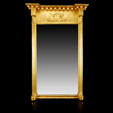 Load image into Gallery viewer, Admiral Lord Nelson - A George III Gilt Wood Pier Glass, 1798
