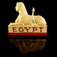 Load image into Gallery viewer, Egypt Battle Honour - Sphinx Doorstop, 1935
