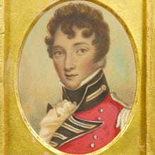 Load image into Gallery viewer, Portrait of Captain Jeremiah Crampton, 95th Rifles late Ancient Irish Regt (1799), 1840
