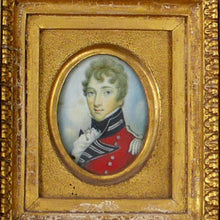 Load image into Gallery viewer, Portrait Miniature of the Captain Jeremiah Crampton, 95th Rifles, late Ancient Irish Fencibles (1799), 1840
