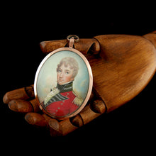 Load image into Gallery viewer, Portrait Miniature of the Captain Jeremiah Crampton (of the Forlorn Hope at Badajoz), 1799
