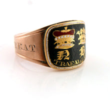 Load image into Gallery viewer, Viscount Nelson Duke of Bronte Mourning Ring, 1806
