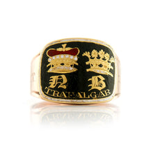 Load image into Gallery viewer, Viscount Nelson Duke of Bronte Mourning Ring, 1806
