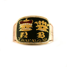 Load image into Gallery viewer, Viscount Nelson Duke of Bronte Mourning Ring, 1806
