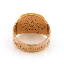 Load image into Gallery viewer, Viscount Nelson Duke of Bronte Mourning Ring, 1806
