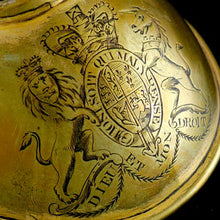 Load image into Gallery viewer, Georgian Royal Arms Officer’s Gorget, 1768-1797
