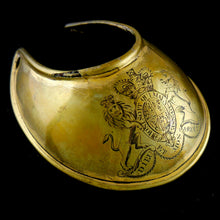 Load image into Gallery viewer, Georgian Royal Arms Officer’s Gorget, 1768-1797
