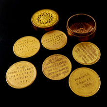 Load image into Gallery viewer, Naval Victories - Cased Gilt Bronze Medalets (1794-1816)

