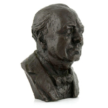 Load image into Gallery viewer, Winston Churchill Bust by Franta Belsky, 1976
