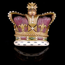 Load image into Gallery viewer, Late Georgian Relief Carved Wood Crown, 1830
