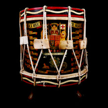 Load image into Gallery viewer, Black Watch (Royal Highland) Regiment - 1st Battalion Presentation Side Drum Table, 1965
