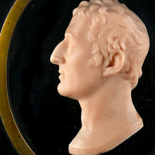 Load image into Gallery viewer, Arthur, 1st Duke of Wellington - A Wax Profile Relief Portrait by Catherine Andras, 1810
