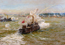 Load image into Gallery viewer, Re-Conquest of the Sudan, - Battle of Hafir (1896), W.L. Wyllie RA, 1899

