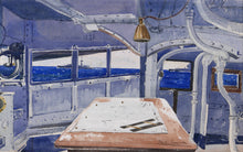 Load image into Gallery viewer, The Admiral’s Bridge, HMS Rodney - Claude Muncaster, 1942
