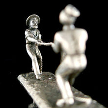 Load image into Gallery viewer, Army &amp; Navy Tug-o’-War Knife Rest, 1882
