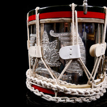 Load image into Gallery viewer, The Queen's Own Rifles of Canada - Elizabeth II 2nd Battalion Band Side Drum, 1953
