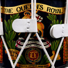 Load image into Gallery viewer, 2nd Battalion The Queen’s Royal Regiment Presentation Drum
