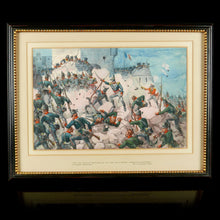 Load image into Gallery viewer, 5/60th Royal Americans at the Storming of Ciudad Rodrigo (1812) - Richard Simkin, 1890
