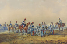Load image into Gallery viewer, Royal Artillery Militia - by Orlando Norie, 1860
