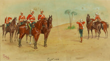 Load image into Gallery viewer, 2nd Queen’s Dragoon Guards (The Bays) - Richard Simkin, 1883
