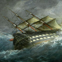 Load image into Gallery viewer, HMS Agamemnon - Atlantic Cable Laying in the Storm of 21 June 1858

