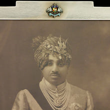 Load image into Gallery viewer, Princely India - Maharaja of Jodhpur Presentation Portrait Photograph Frame, 1936
