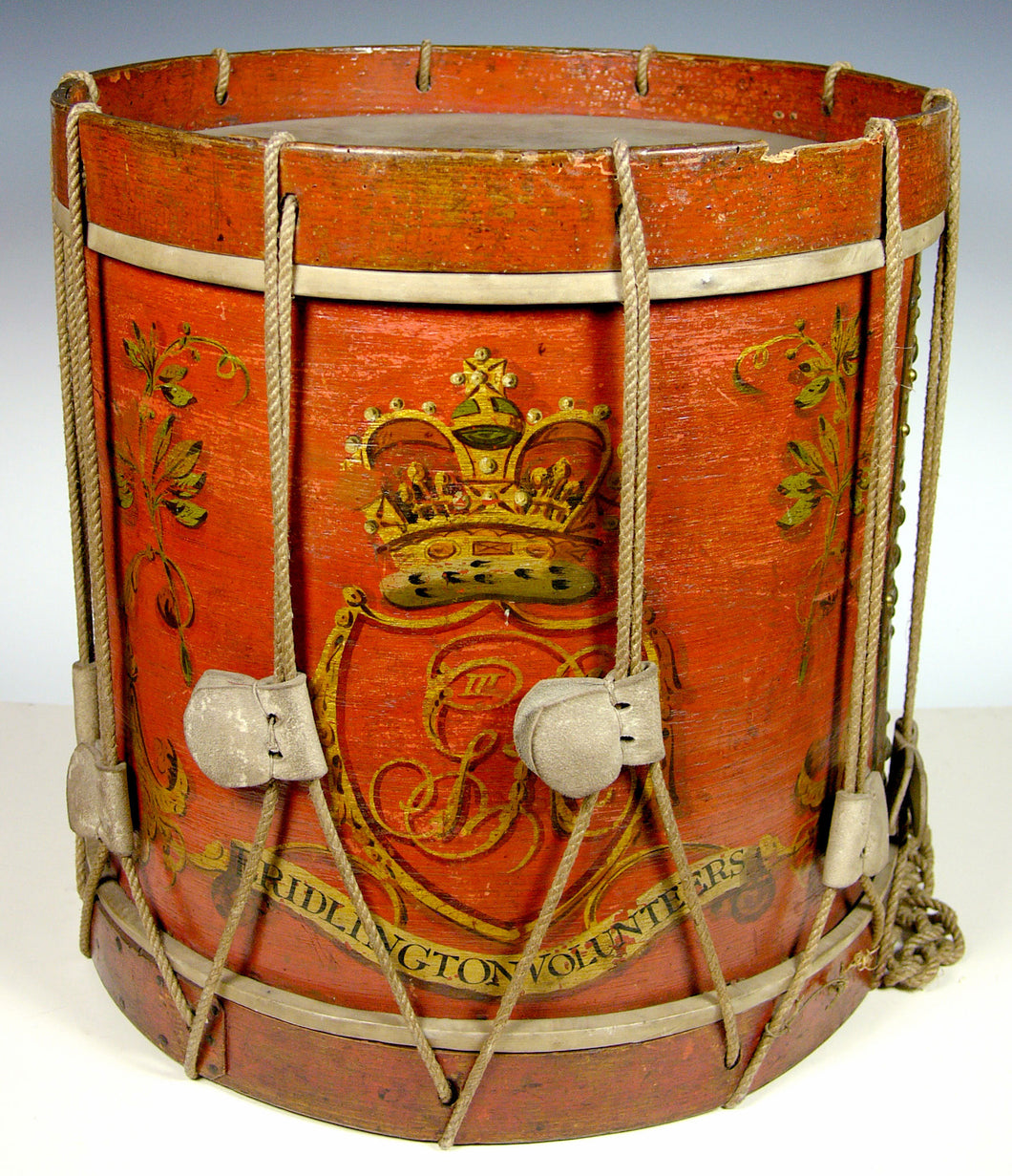 Side Drum of the Bridlington Volunteers by Robert Horne, Circa 1794