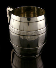 Load image into Gallery viewer, The Blues - Royal Horse Guards Silver Tankard, Hallmarked London 1865
