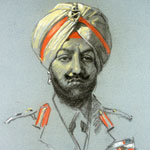 Load image into Gallery viewer, Portrait of The Maharajah of Patiala by Frank Salisbury, 1935
