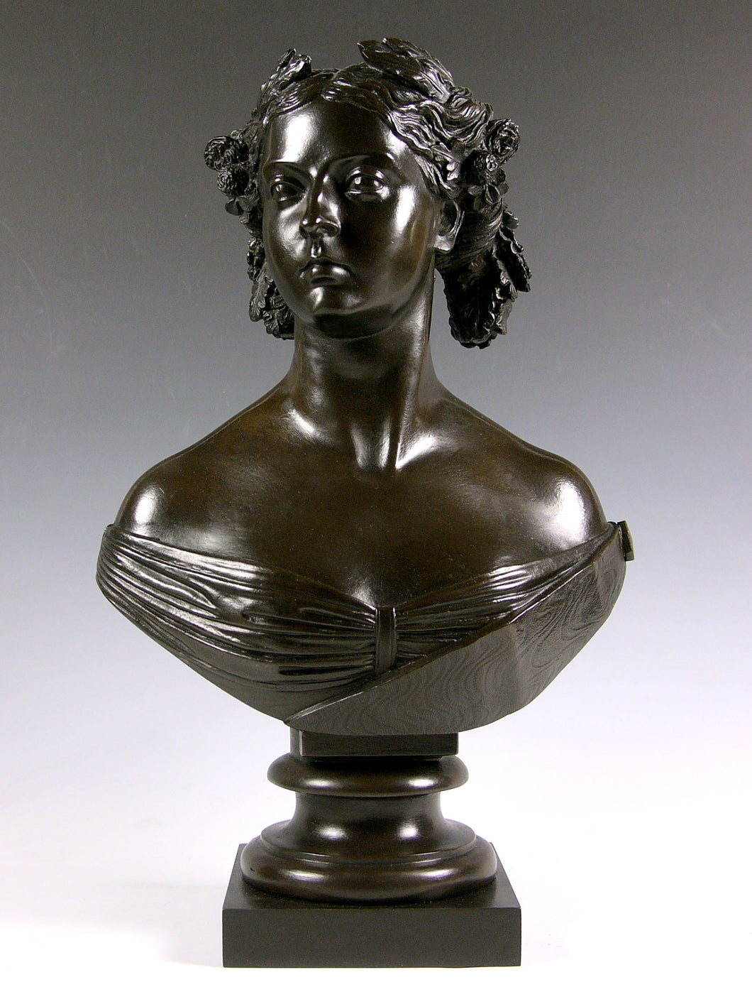 Bronze Bust of Queen Victoria, Circa 1855-60