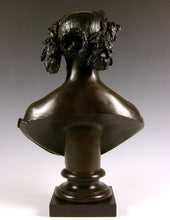 Load image into Gallery viewer, Bronze Bust of Queen Victoria, Circa 1855-60
