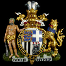 Load image into Gallery viewer, Cast Metal Coat of Arms of Prince Philip, Duke of Edinburgh
