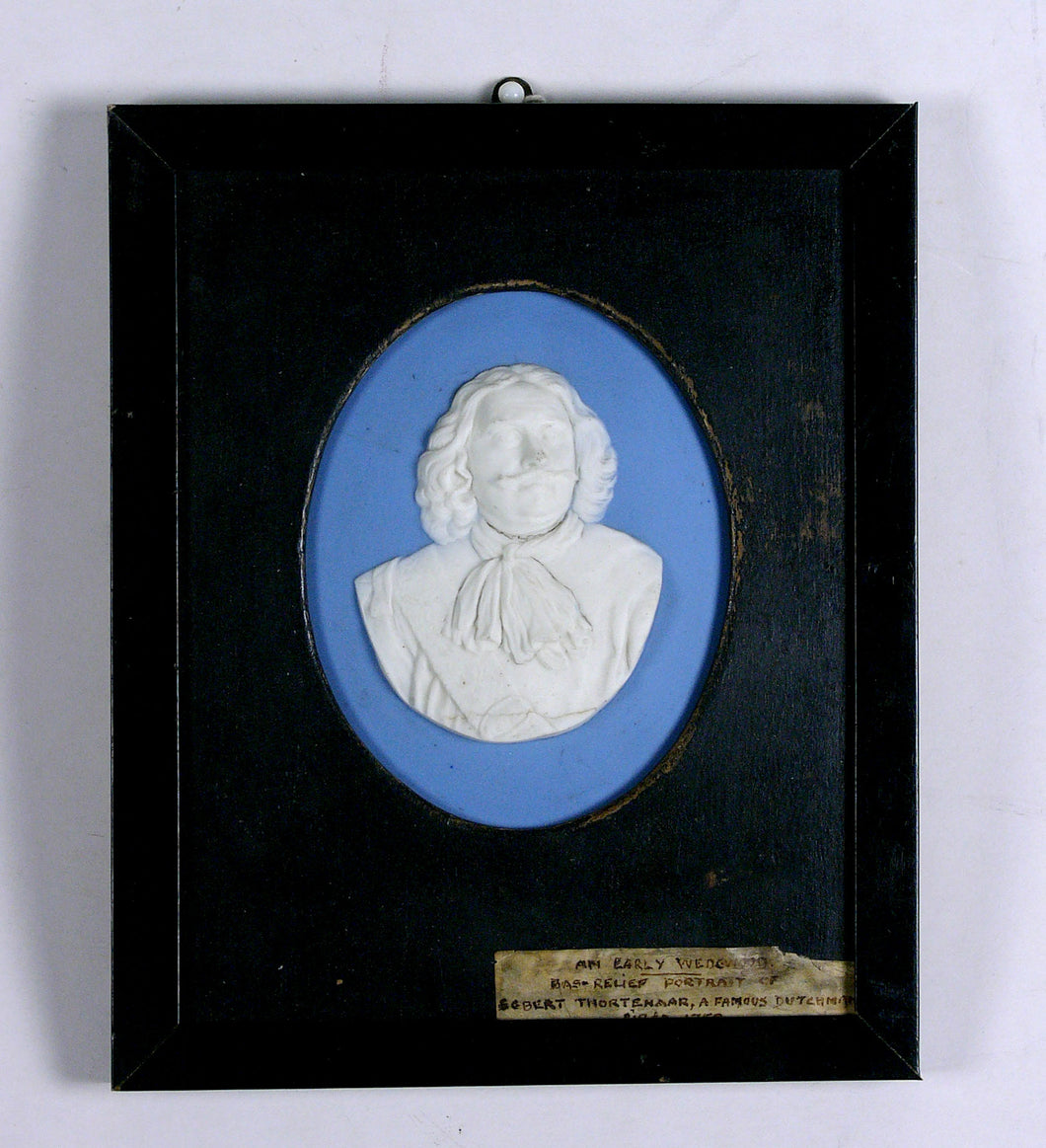 Portrait Medallion of Anglo-Dutch War Admiral Kortenaer, circa 1785
