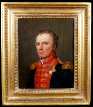 Load image into Gallery viewer, Édouard-Henri-Théophile Pingret - Portrait of Colonel Adye, signed and dated August 1818
