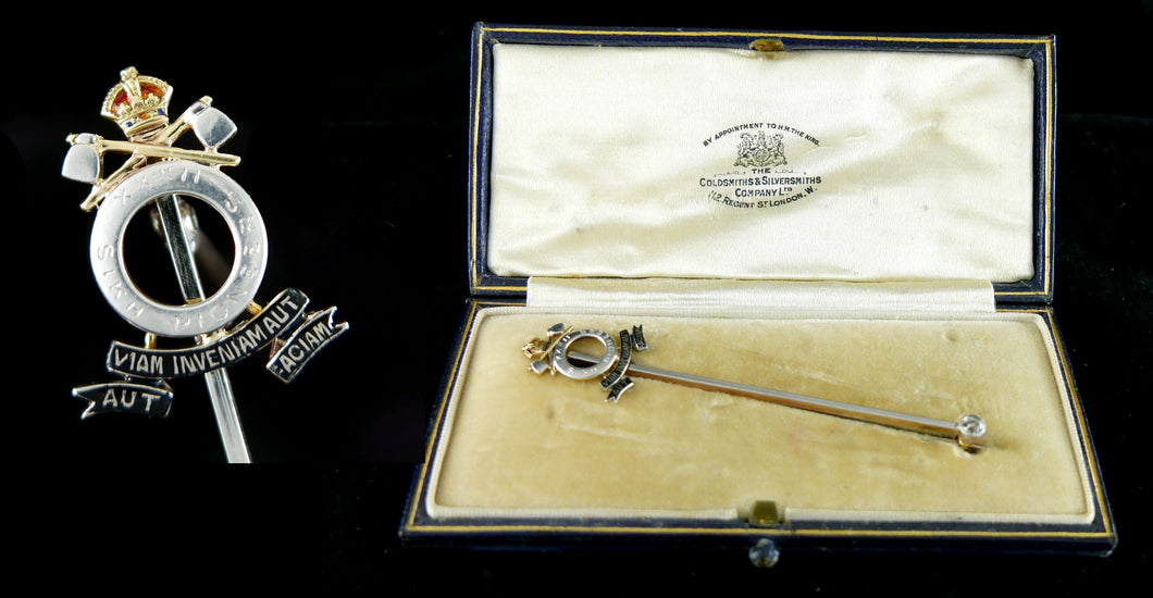 A 32nd Sikh Pioneers Tie Pin, 1903-22