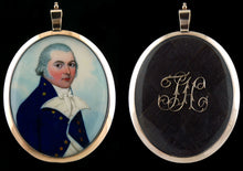 Load image into Gallery viewer, Miniature of Thomas Masterman Hardy of H.M.S. Hêbé, 1791
